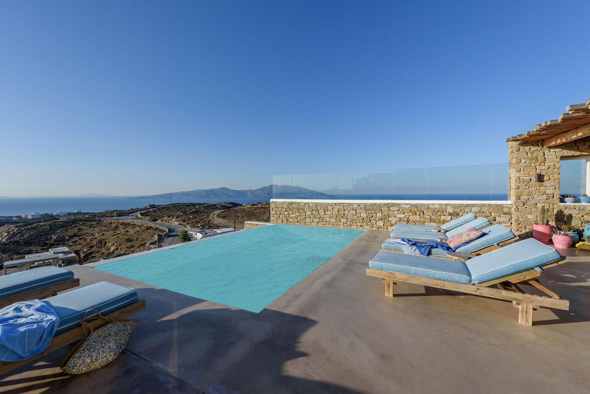 Villa Joy - Sunset Sea View Villa Mykonos Town المظهر الخارجي الصورة